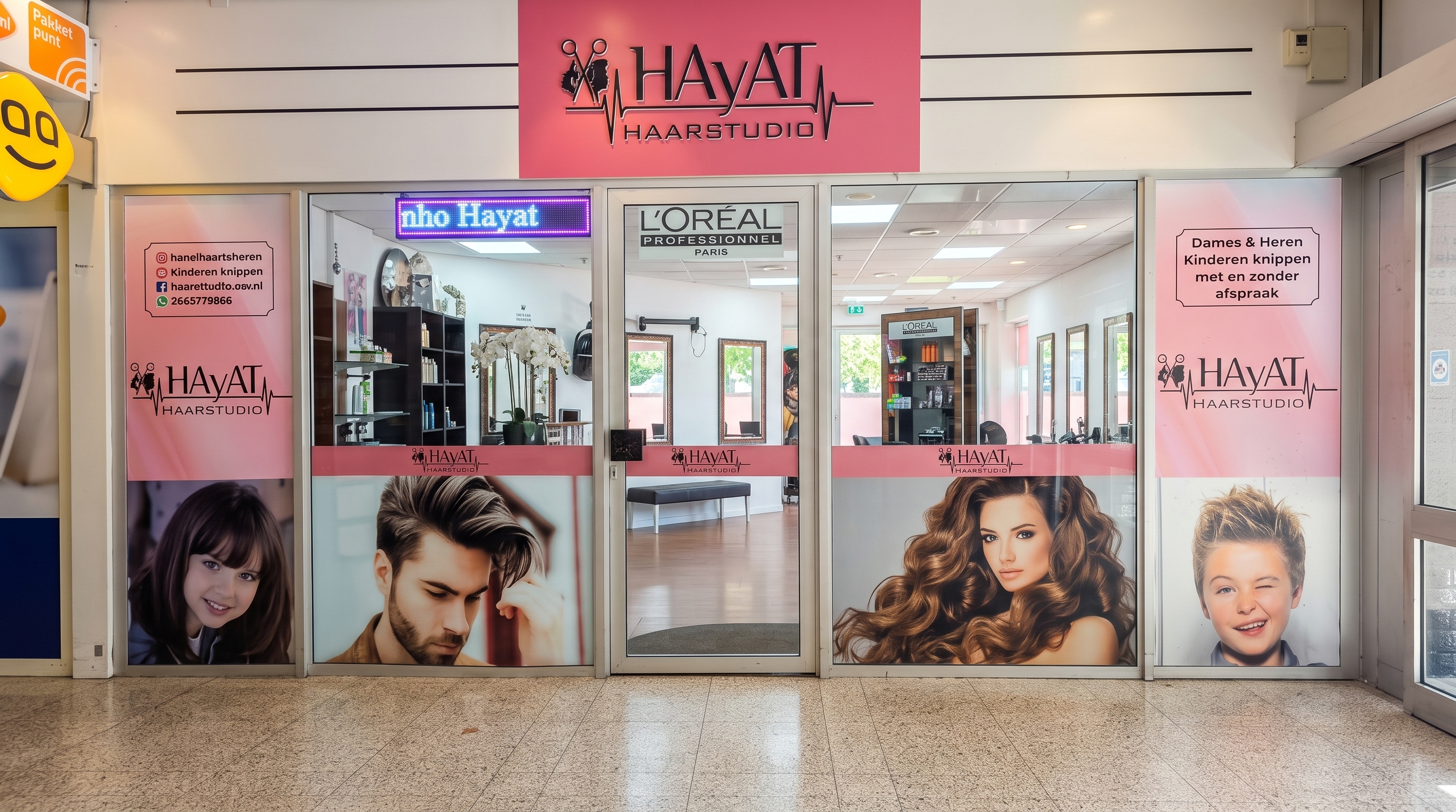 Entree Hayat Haarstudio Leeuwerikplein Purmerend